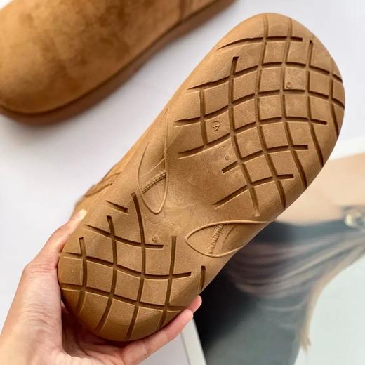 英国Nudilor 胖墩面包雪地靴 ， 鞋面仿牛反绒皮！带有纹理与光泽！细腻有质感！【3-5天发货】 商品图3