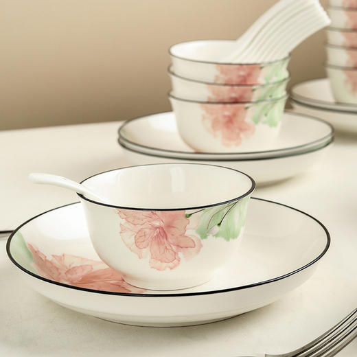 芙蓉赋餐具28件套 商品图9