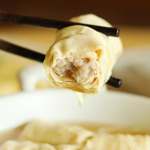 牛吃草 宁波特产手工面结千张皮包肉方便速食早餐代餐 商品图3