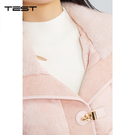 冬上新时尚清新国风气质优雅短羽绒服2254212 商品图2