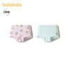 【mikkoIP商场同款】巴拉巴拉儿童内裤女童平角短裤四角裤两条装 商品缩略图0
