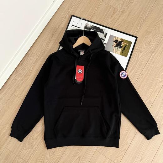 D123015新款针织舒适保暖奥立绒连帽卫衣男女同款 商品图3