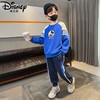 迪士尼男童加绒卫衣2024新款儿童上衣冬季一体绒加厚冬装大童衣服 商品缩略图6