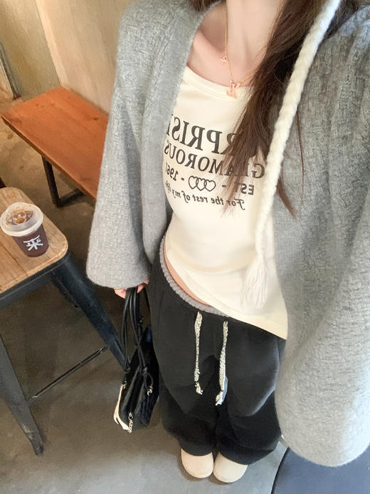 <曾小咸推荐>现货秒杀 ！微信超特价！韩系抽绳直筒休闲裤 日常189.99 立减100 秒杀89.99！！ 商品图6