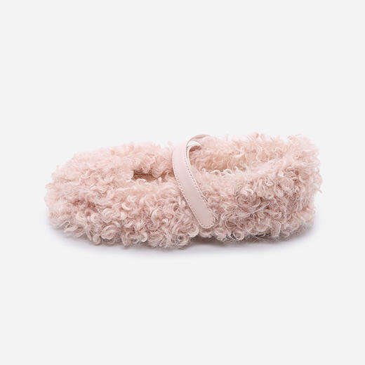 春节不打烊-西班牙little winkaa女童冬季新款加绒毛毛保暖舞蹈鞋童鞋室内鞋 商品图4