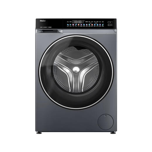 海尔（Haier）滚筒洗衣机10公斤精华洗直驱变频超薄嵌入微蒸空气洗智能投放 洗烘一体XQG100-HBLDE580HU1 商品图3