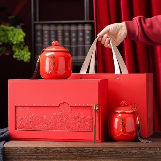 新款【山水万程2大瓷.红色】39元1套.整箱10套.整箱包邮 商品图0