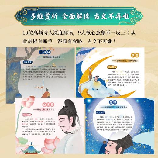【1-6年级通用】新国潮漫画古诗词  一套2册，覆盖小学生必背112首古诗词！ 商品图3