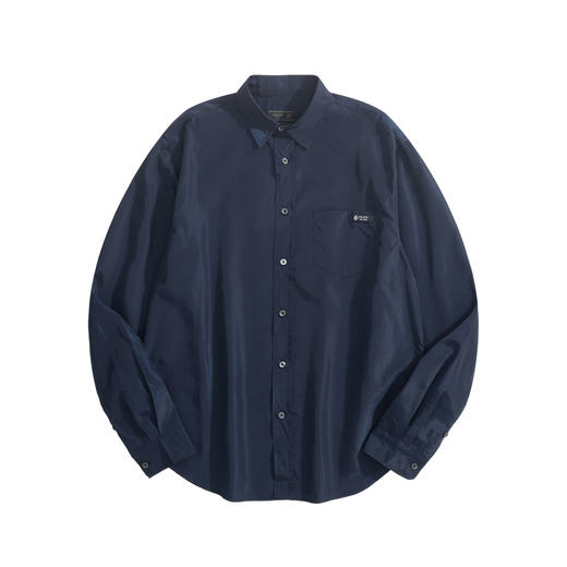 男款三角标尼龙长袖衬衫la020 商品图0