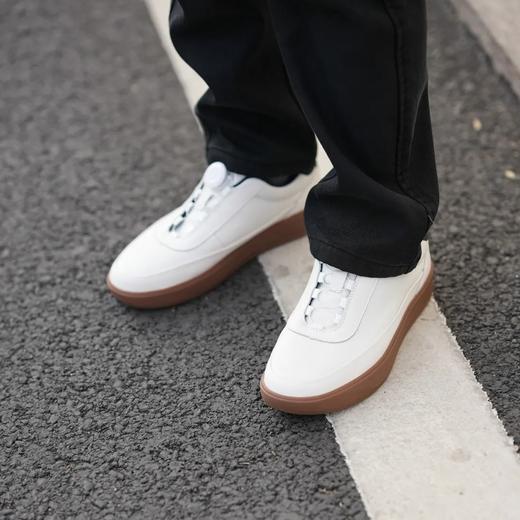 旋转纽扣牛皮防滑百搭复古德训运动休闲男鞋！ 商品图1