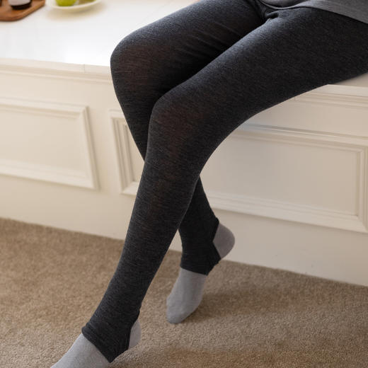 特绽放054朵/自如踩脚打底裤·全羊毛踩脚连体打底袜女加厚可外穿 商品图2