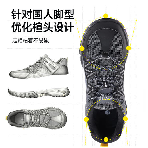 新款绝缘10KV劳保鞋四季款低帮耐磨橡胶底4.0凯夫拉防砸防刺玻纤头 商品图6