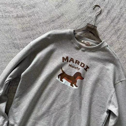 D123009数码腊肠小狗纯棉休闲圆领卫衣男女同款 商品图8