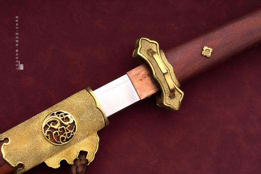 【元旦特惠】三希堂  霜金陨铁唐刀  未开刃 商品图5