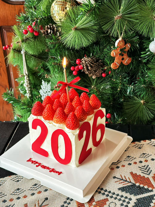 新年蛋糕，跨年蛋糕，2026 商品图4