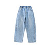 笛莎Deesha 童装女童裤子2026春新款韩版洋气宽松牛仔裤 商品缩略图4