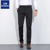 【加绒加厚 挺括质感 立体裁剪不臃肿】罗蒙直筒高腰抗皱商务休闲西裤 商品缩略图4