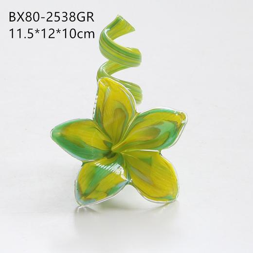 创意花朵玻璃烛台 复中古高脚餐桌氛围蜡烛台家居装饰 ins餐厅 商品图11