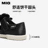 MIO米奥玛丽珍鞋2026春季新款圆头平底花朵饰扣休闲板鞋单鞋女鞋M261461217 商品缩略图4