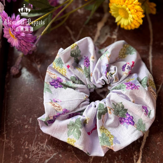 【积分兑换，60天内发货】酒神少女 大肠发圈 浅紫 古典玩偶 Lolita 商品图0