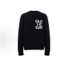 L-S Logo嵌花黑色毛衣 商品缩略图0