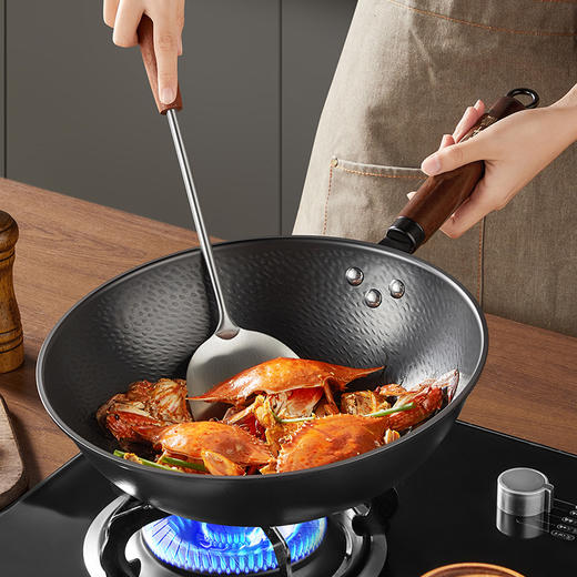 锤纹老铁锅三件套 商品图7