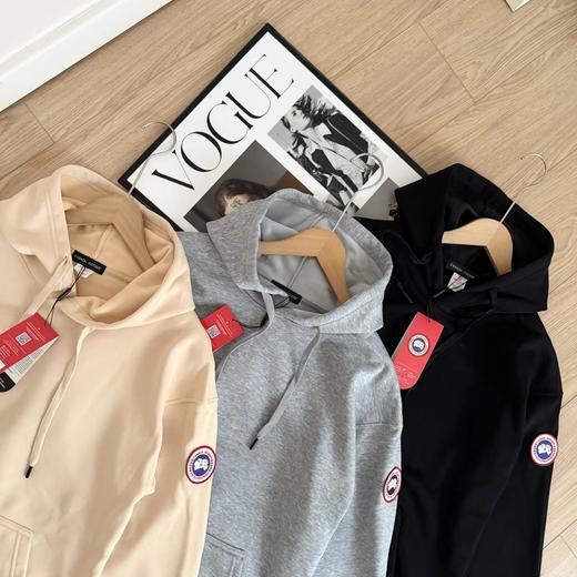 D123015新款针织舒适保暖奥立绒连帽卫衣男女同款 商品图2