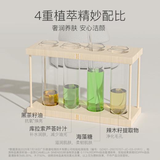 【𝟏𝟎𝟗元任选❸+❶】柳丝木黑茶柔润洗面奶氨基酸深层清洁绵密泡沫敏肌可用 商品图2