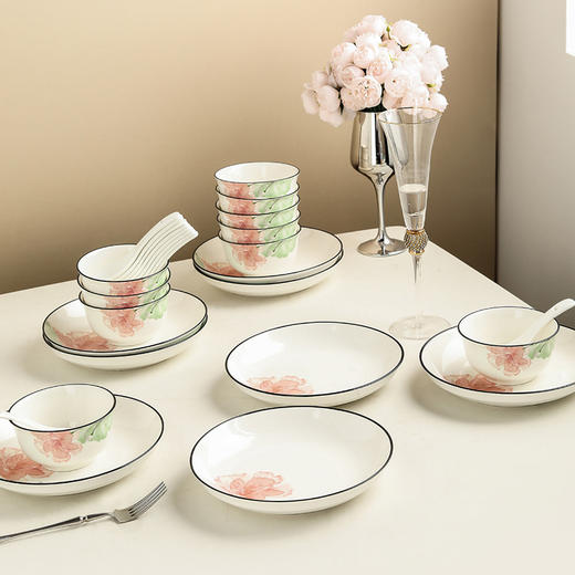 芙蓉赋餐具28件套 商品图10