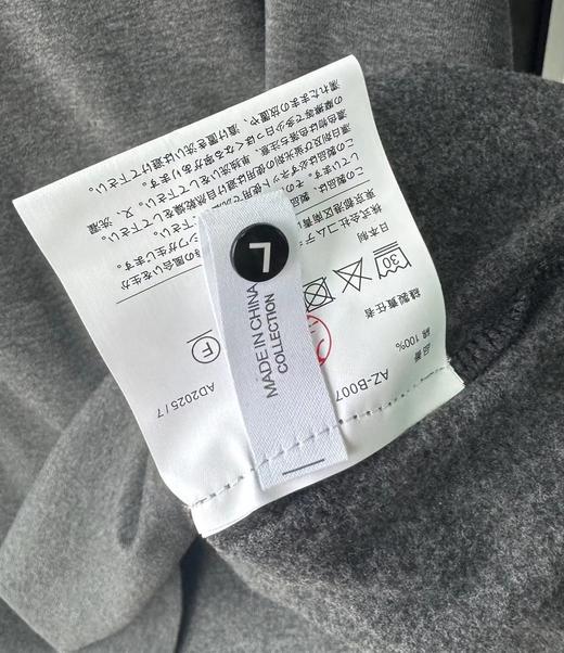 D123024休闲百搭黑色拼接撞色卡通印花长袖T恤上衣 商品图14