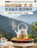 摩飞电器（Morphyrichards）全玻璃养生壶 多功能围炉煮茶电陶炉煮茶器煮茶炉多功能泡茶蒸茶器不挑器具360°环状煨烤MR6096灰 商品缩略图0