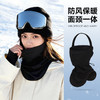 雀说新款羊毛滑雪护脸面罩女冬户外骑行防风防寒保暖口罩男护颈ALW68 商品缩略图0