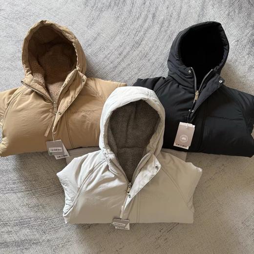 D123012冬季新款！双面穿羊毛抓绒飞行员夹克外套 商品图2