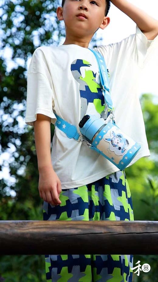 禾器 未来可期 纯钛指纹儿童杯 550ML(配杯袋) 商品图4