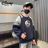 迪士尼男童加绒卫衣2024新款儿童上衣冬季一体绒加厚冬装大童衣服 商品缩略图5
