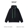 26WY01SDSA男士秋冬新款痞帅男装美式高街撞色抽绳连帽卫衣百搭舒适上衣 商品缩略图1