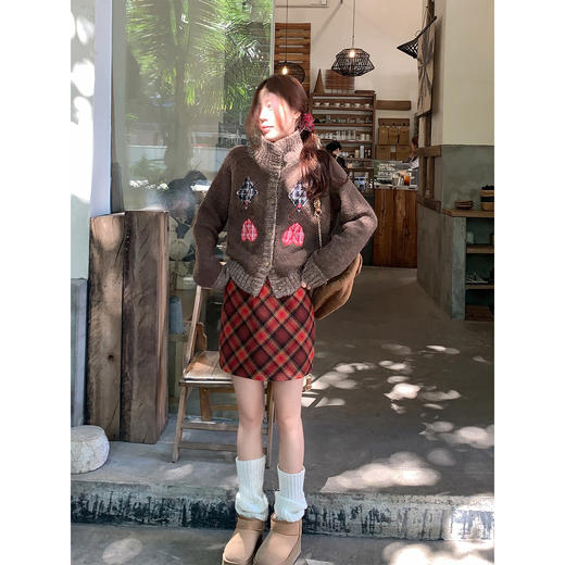 <曾小咸推荐>现货秒杀 ！微信超特价！韩系复古高领毛衣 日常219.99 立减110 秒杀109.99！！ 商品图2