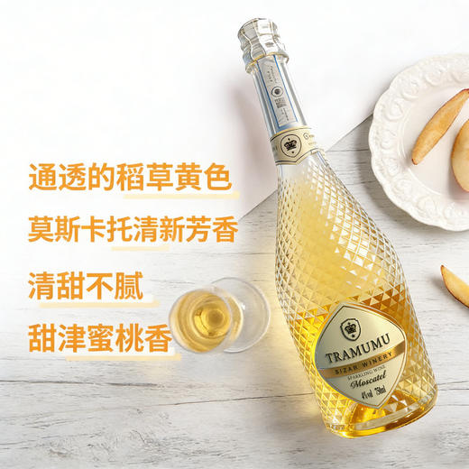 【香槟酒4度低度微醺女士起泡酒】 葡萄酒 果酒红酒佐餐配香槟酒 新年送礼礼物 商品图2