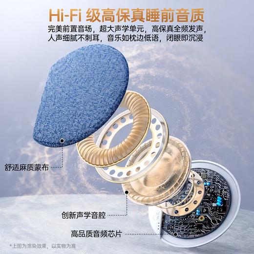 【哈曼调音枕下音碟】助眠音箱超薄听歌神器X3pro白噪音枕边音箱蓝牙 商品图10