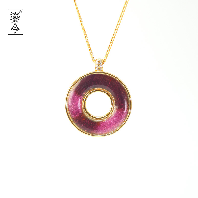 鎏今·圆满（银箔纹）