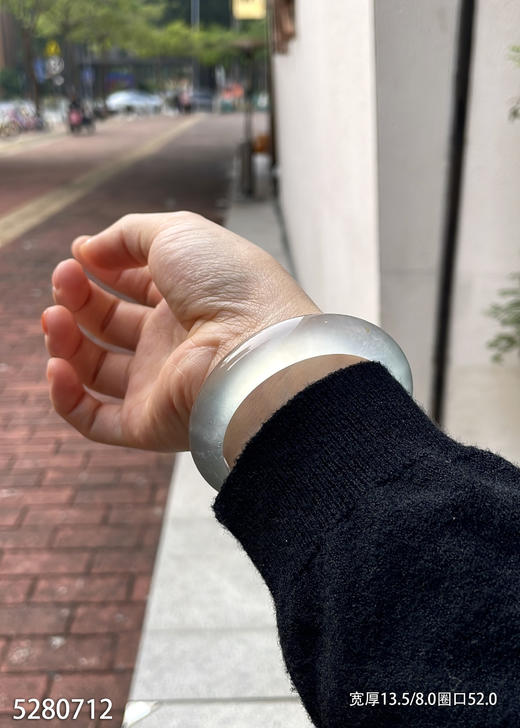 玻璃种手镯【5280712】圈口52.0～具体加微信咨询 商品图4