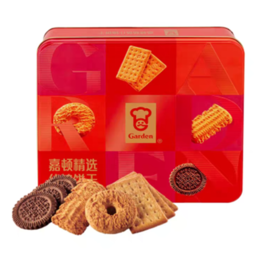 嘉顿精选什锦饼干礼盒380gJ-21994210