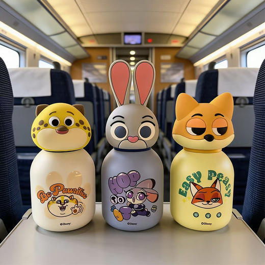 迪士尼疯狂动物城系列保温杯｜官方授权，萌翻了！出门回头率爆表，6h持久保温，大小朋友都拒绝不了的礼物！【爆单！3-7天发货】 商品图2