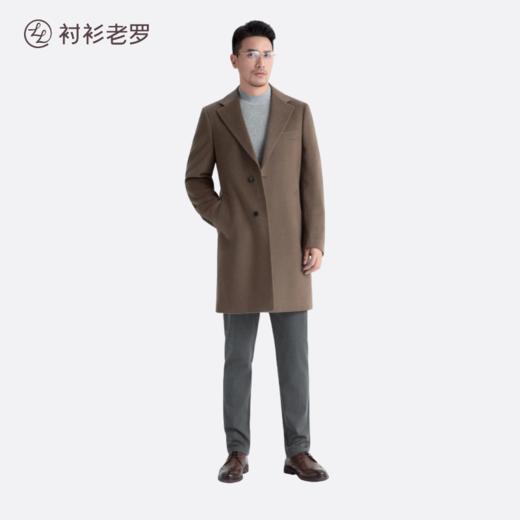 【大师系列】100%美丽诺绵羊毛呢子大衣外套239T0C501M 商品图2