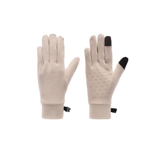 丁摩秋冬新款真丝手套一片式掌心内里绒面100%桑蚕丝双指触屏手套ALW167 商品图4