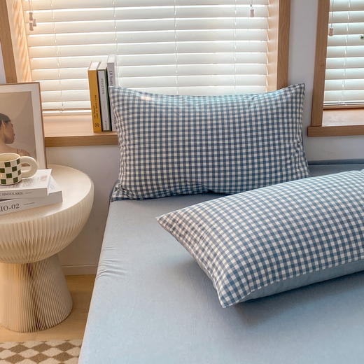 【清仓99元起】全棉色织水洗棉四件套 春夏纯棉套件【不支持退换货】 商品图5