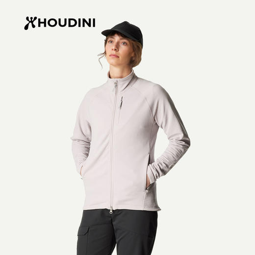 HOUDINI胡丁尼 Aero Jacket 航天户外女立领抓绒衣夹克外套 830040 商品图4