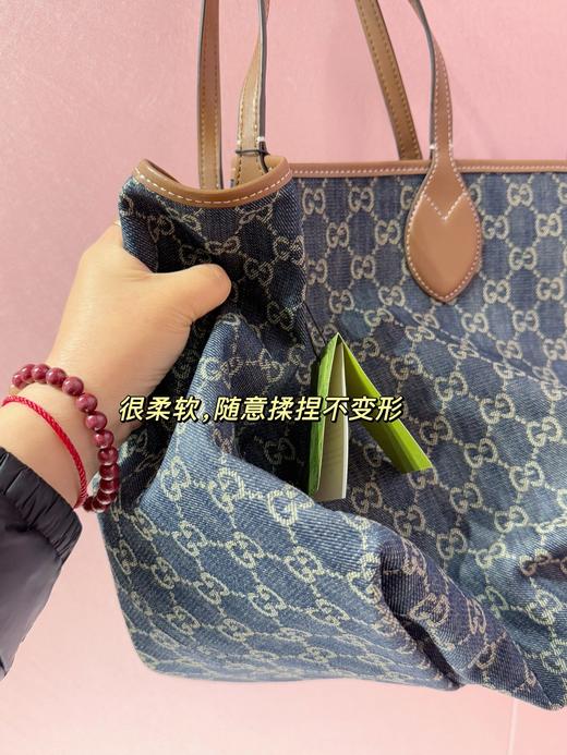 Gucc*i新款牛仔丹宁托特包 商品图12
