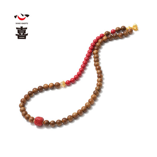 【马年太岁符 好运不打折】 钻石世家X心喜 诸事欢喜马年太岁符系列 马年太岁符朱砂沉香手串 鸿运当头 六面吉文  炽烈好运 事事顺遂【结缘定制、无质量问题不支持退换货】预计3-5天发货 商品图2