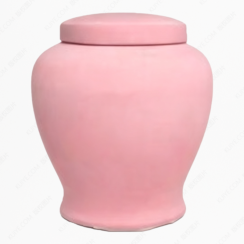 纯手工拉坯五色泥可降解骨灰坛骨灰罐骨灰盒寿盒
